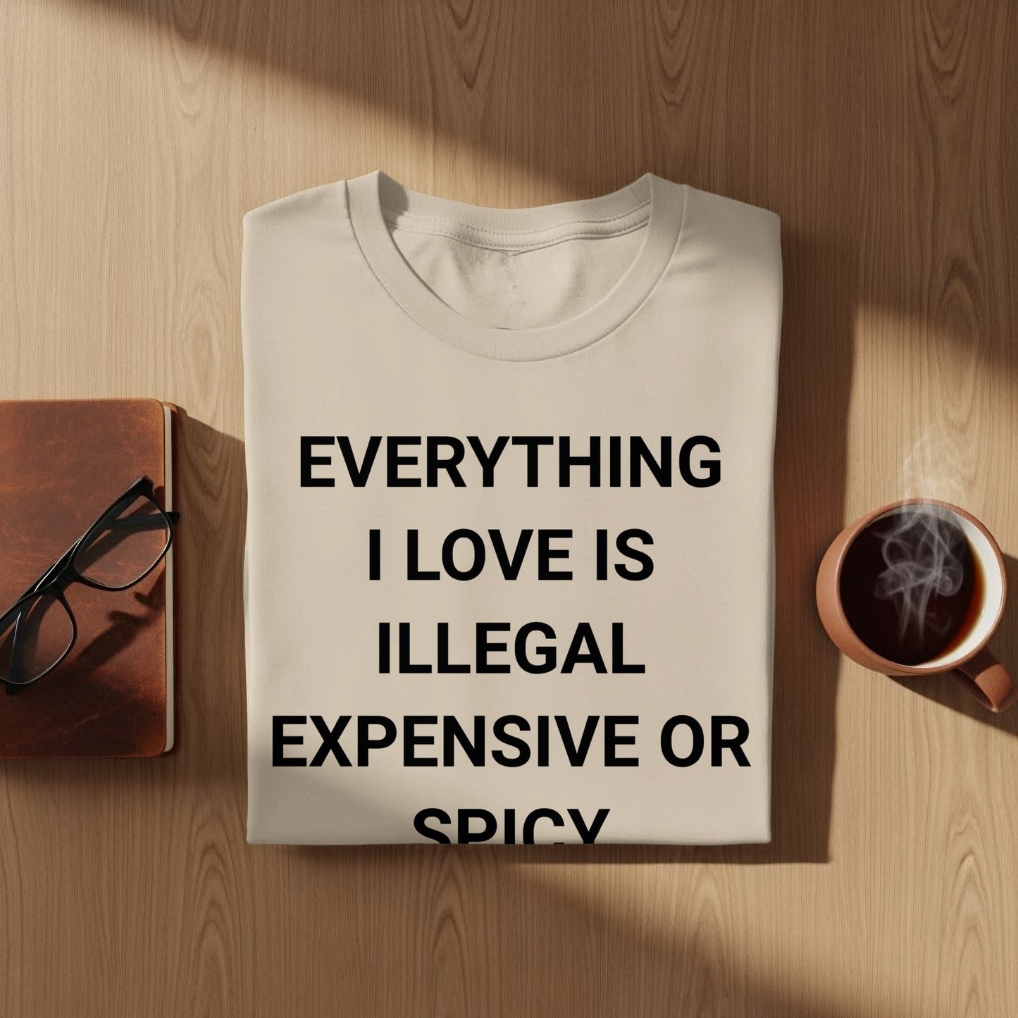 Everything I Love Is Illegal Expensive Spicy Shirt