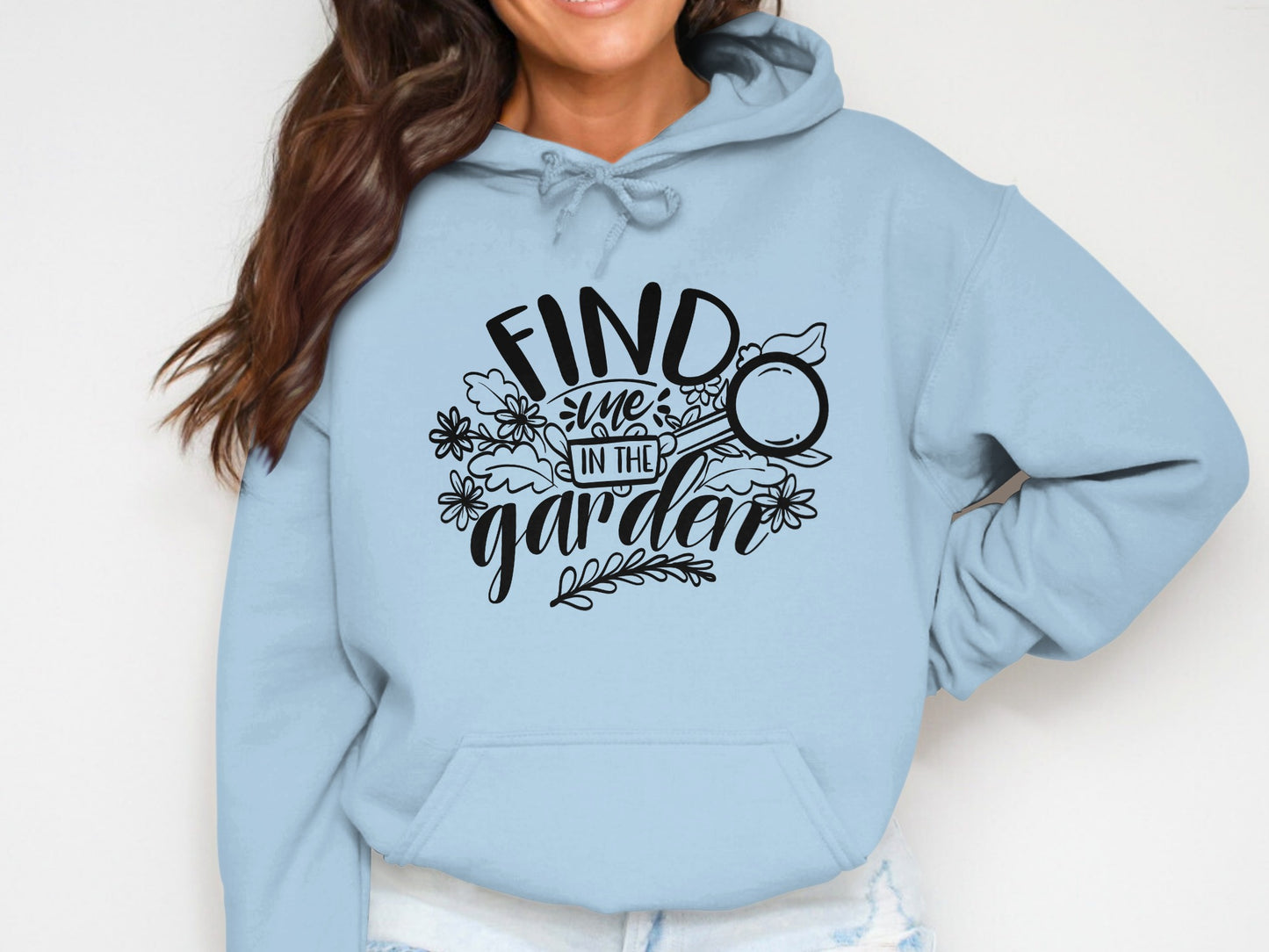Find Me In The Garden Graphic Hoodie