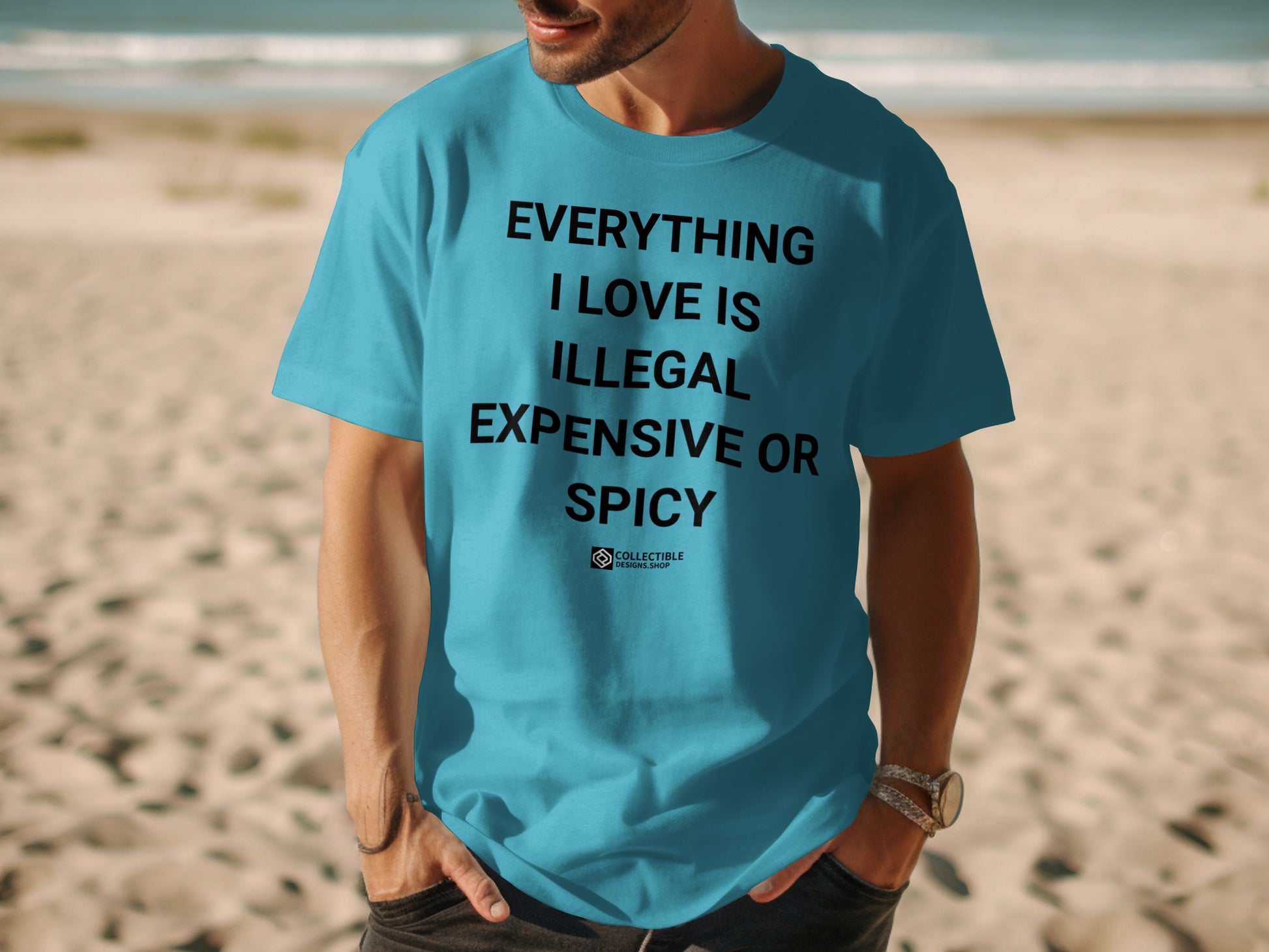 Everything I Love Is Illegal Expensive Spicy Shirt