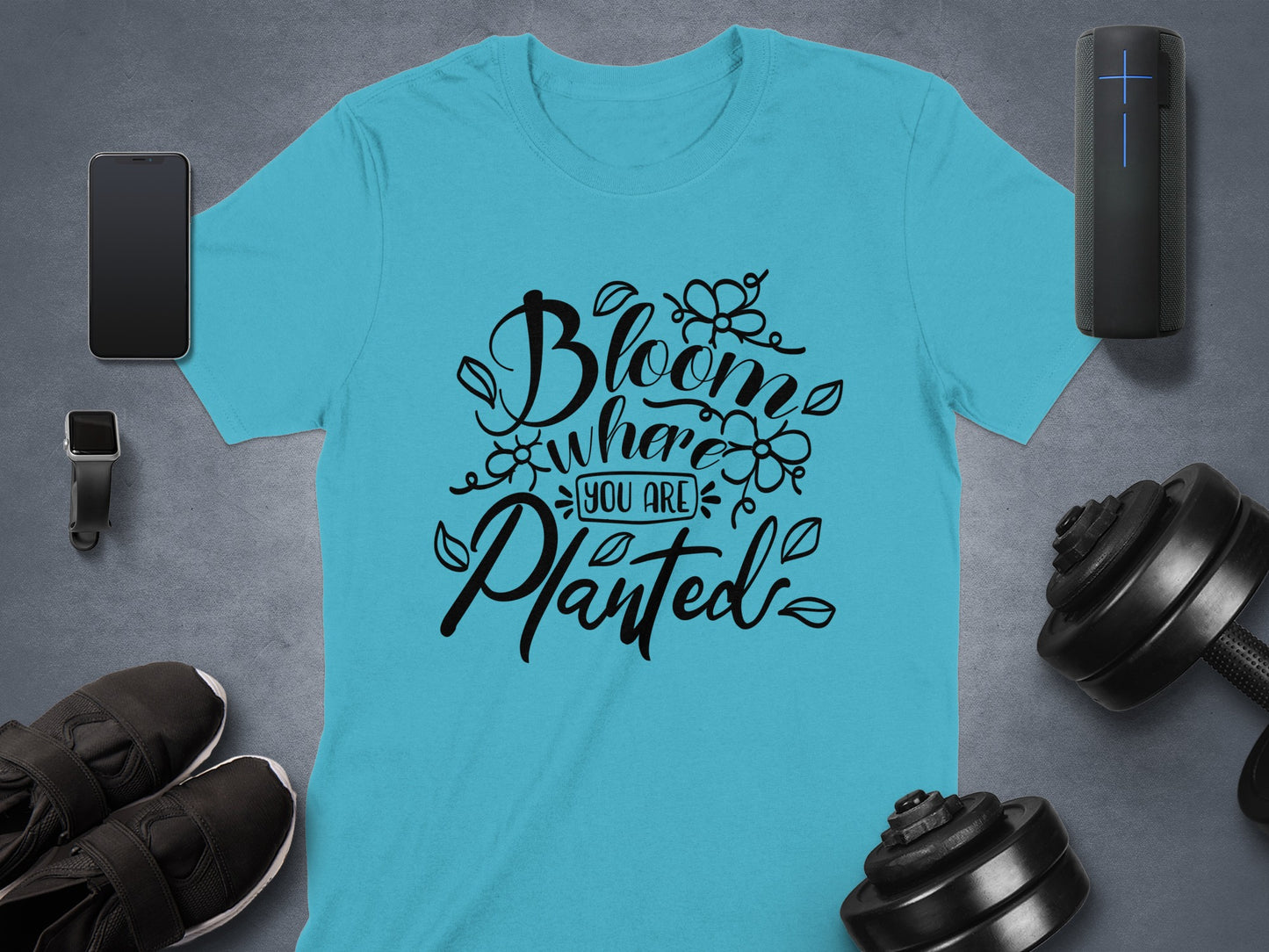 Bloom Where You Are Planted graphic tee