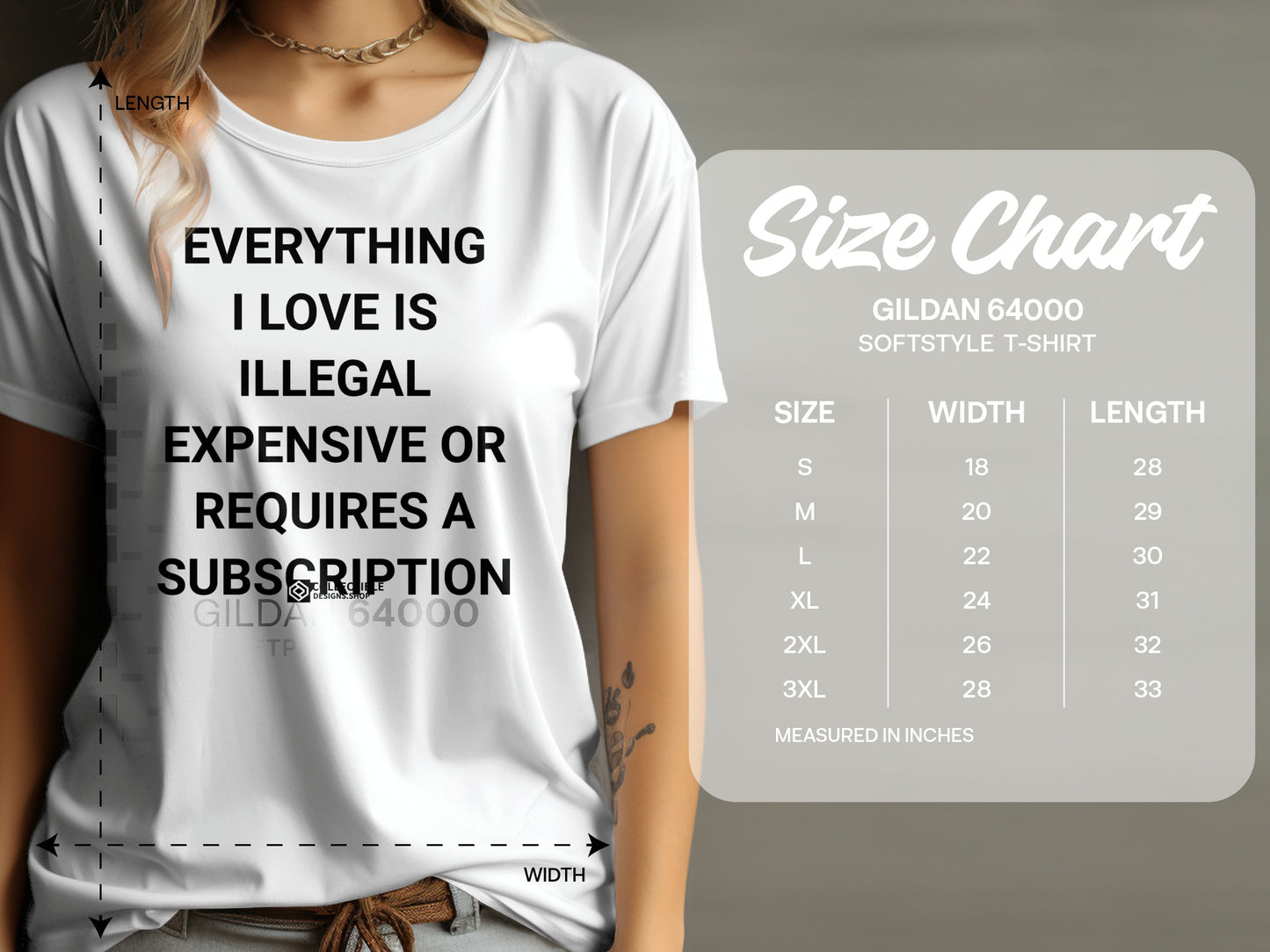 Everything I Love Is Illegal Expensive Subscription