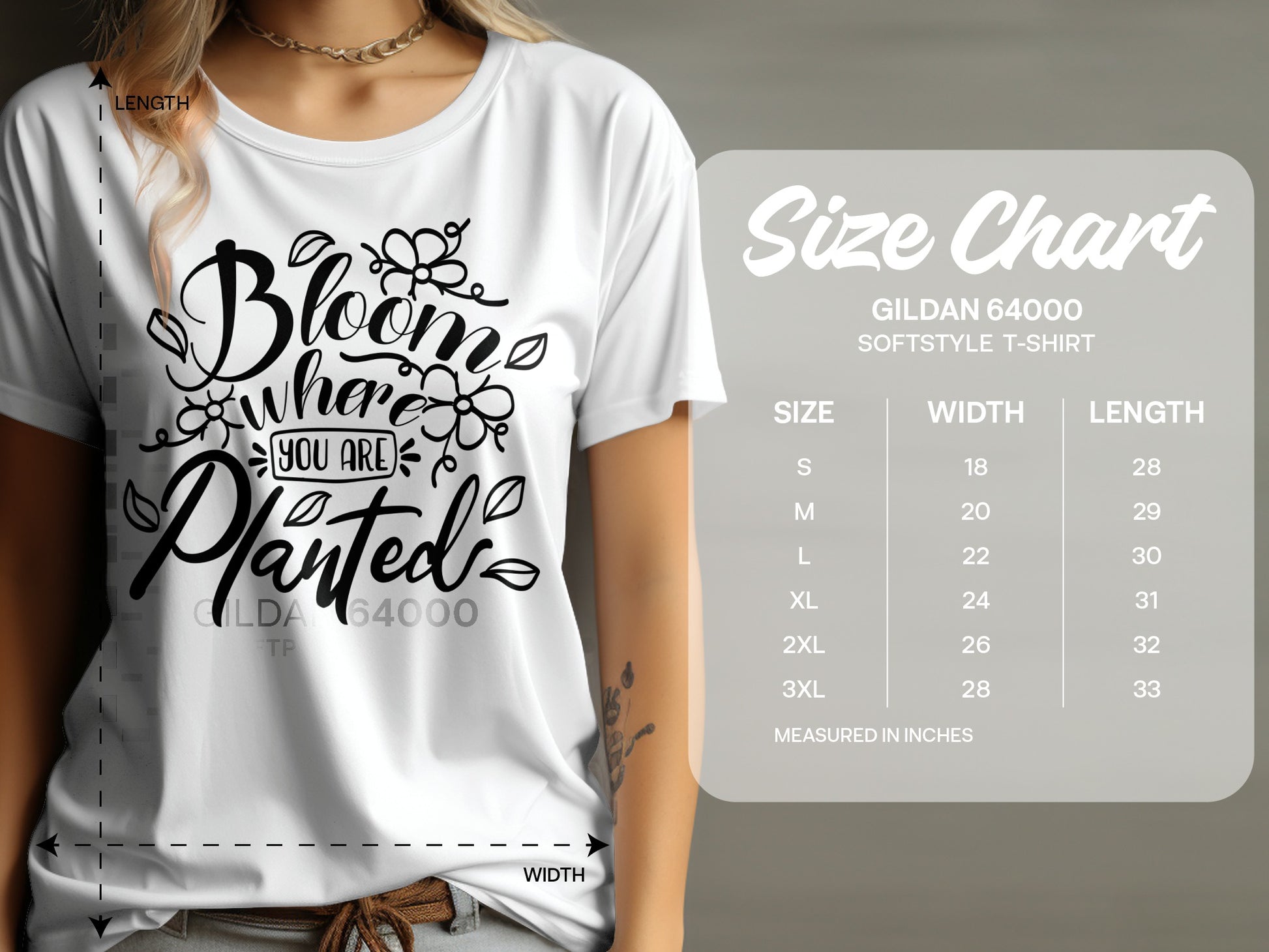 Bloom Where You Are Planted Graphic T-Shirt