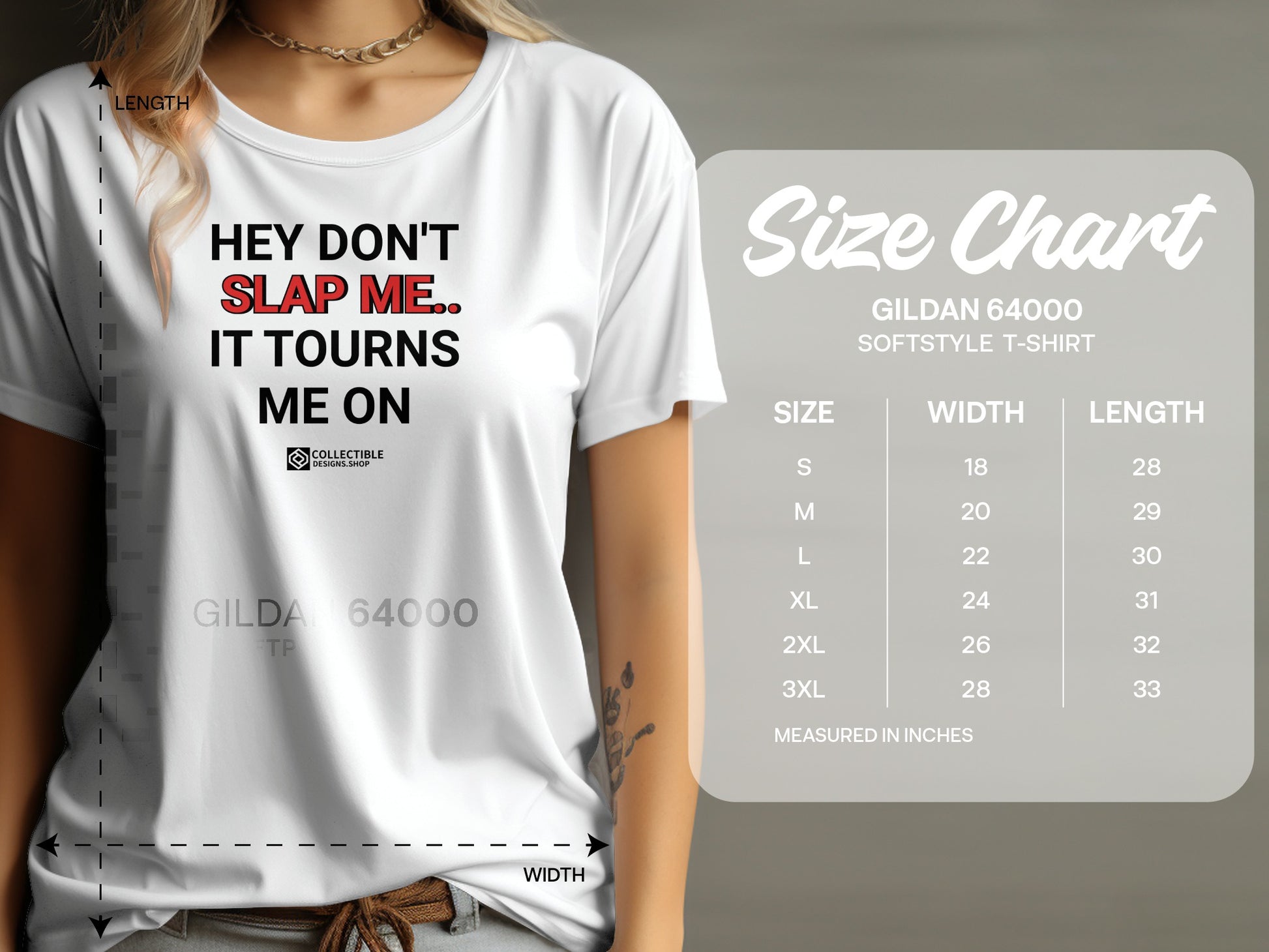 Funny Graphic Tee with Humorous Text Softstyle T-shirt