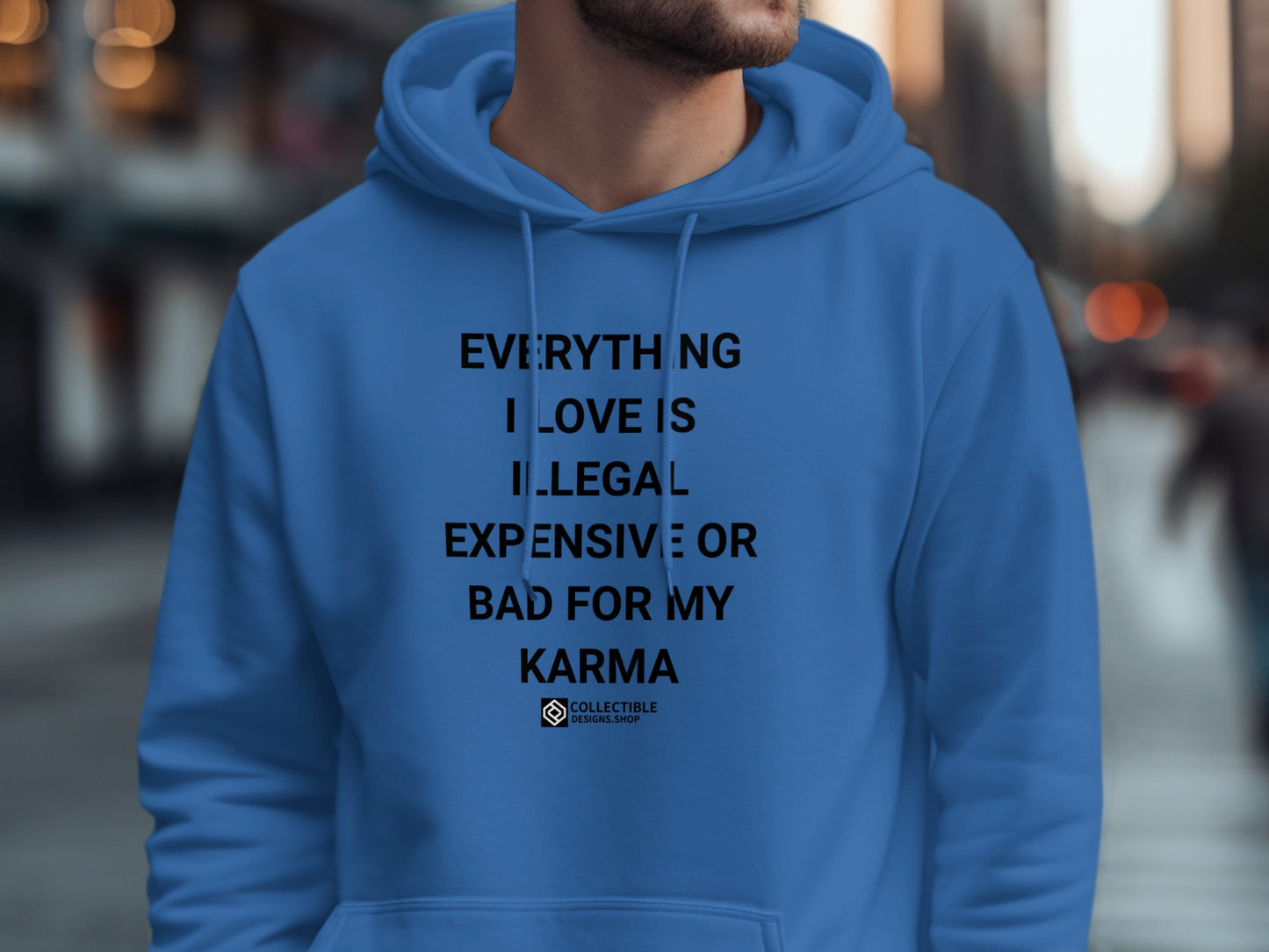Everything I Love Is Illegal Expensive or Bad Hoodie