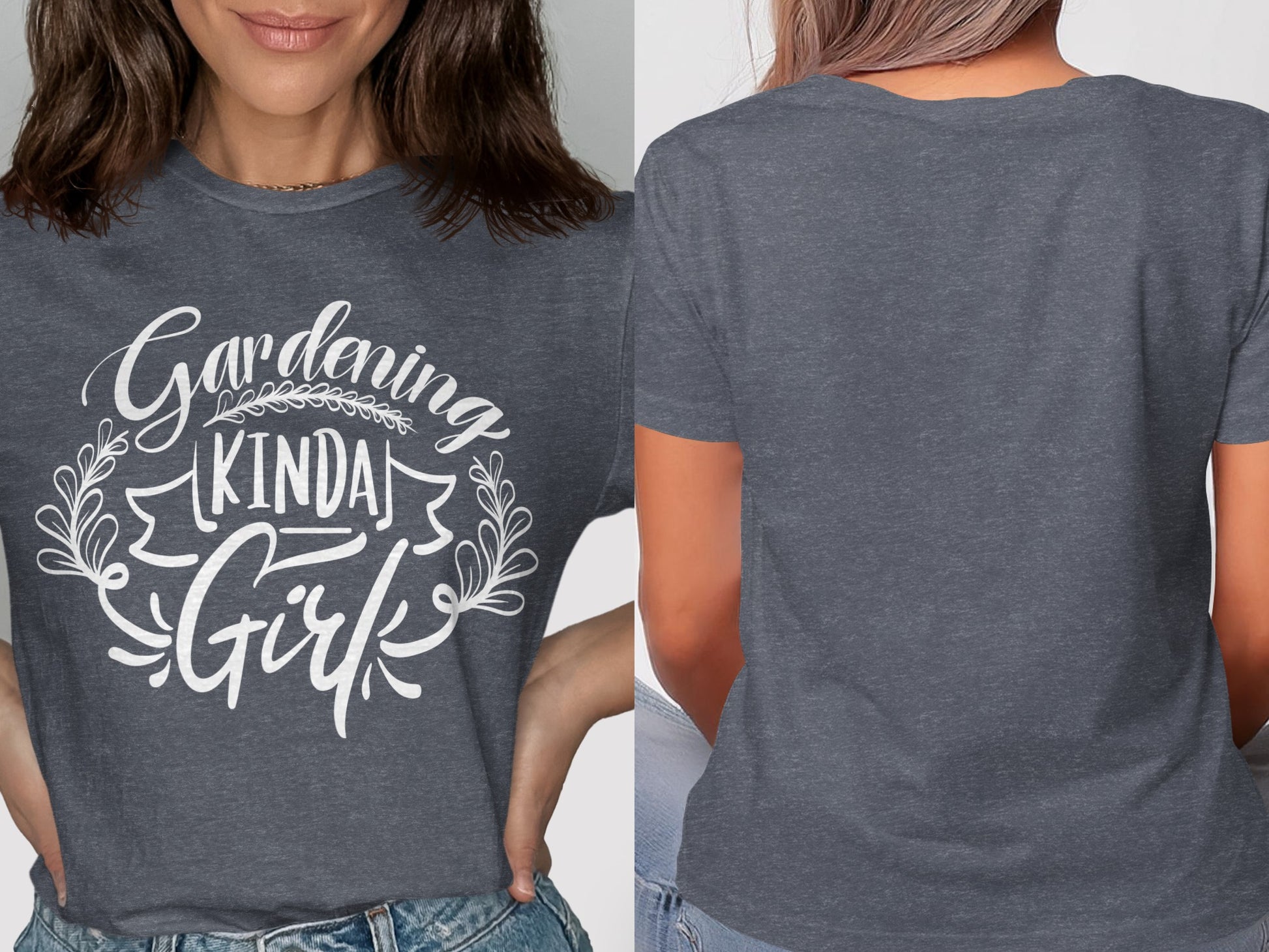 Gardening Kinda Girl T-Shirt Casual Graphic Tee