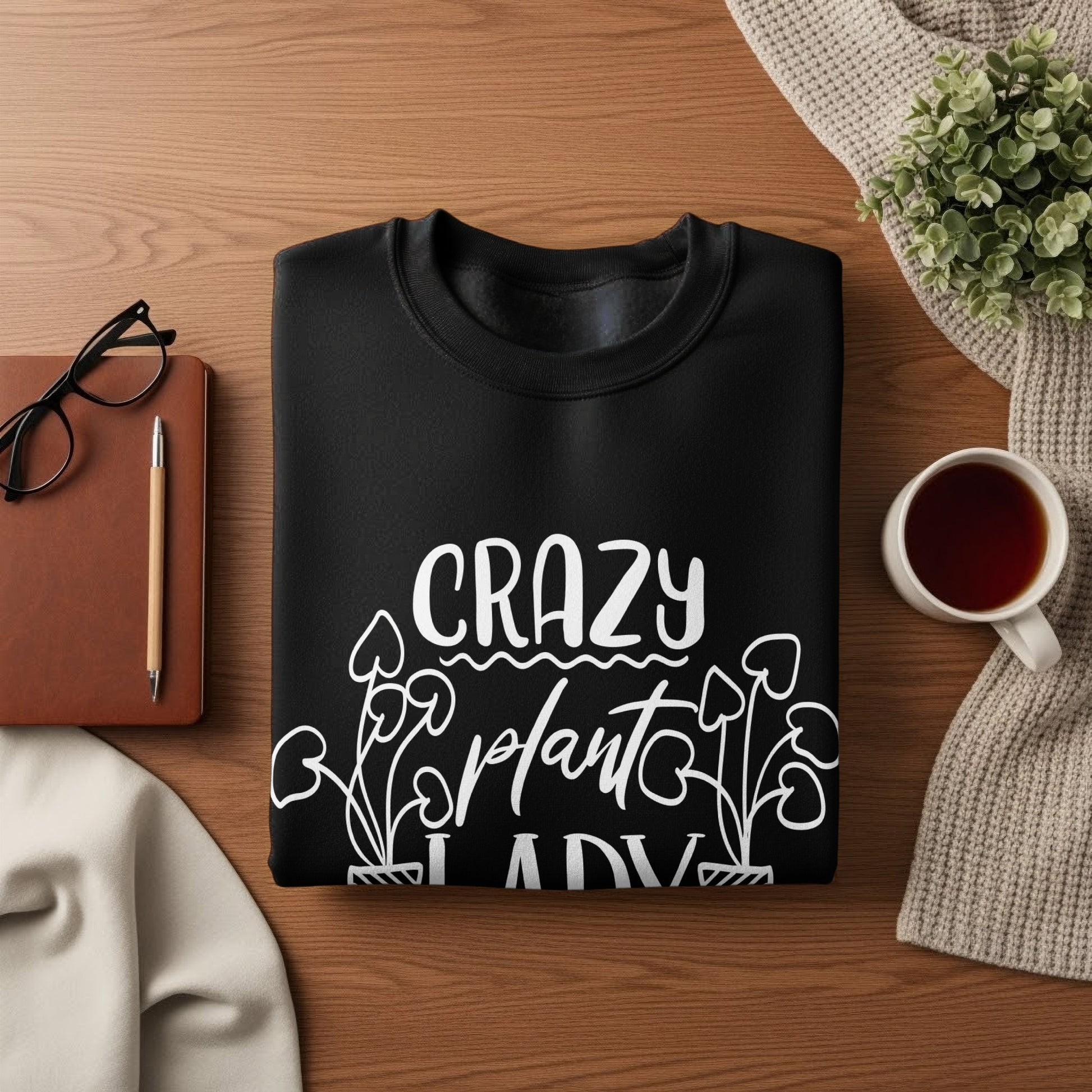 Crazy Plant Lady Graphic Sweatshirt product