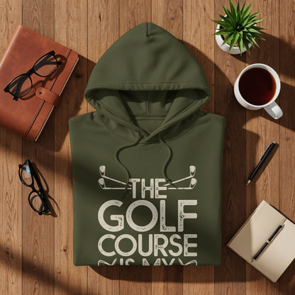 Golf Lovers T-Shirt Gift Idea, Funny Golfing Passion Tee, The Golf Course Is My Happy Place, Unisex Golf Lover Shirt, Unique Golf Style