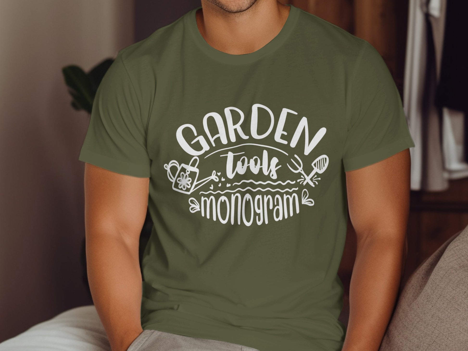 Garden Tools Monogram Graphic T-shirt