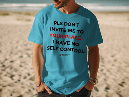 Funny Statement Beach Tee Casual Graphic Shirt