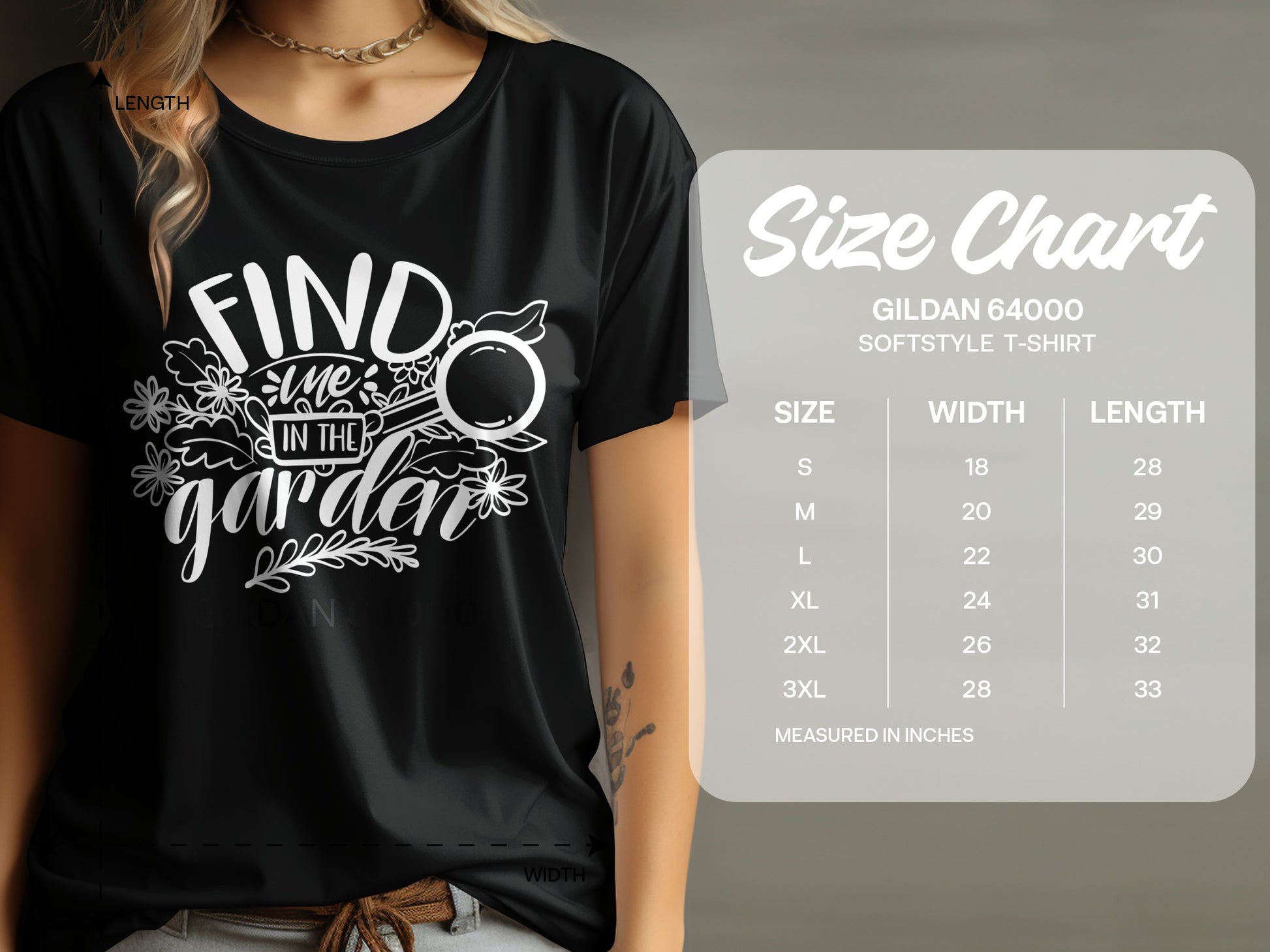 Find Me in the Garden Graphic T-Shirt