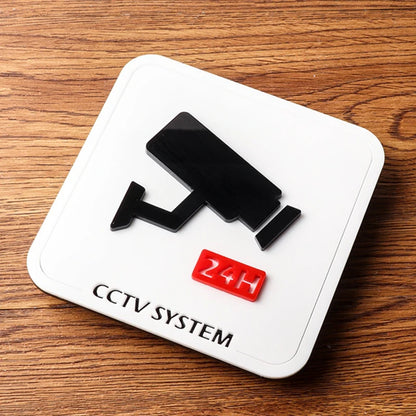 Cartello Segnaletica Acrilico — WiFi, Fumo, CCTV