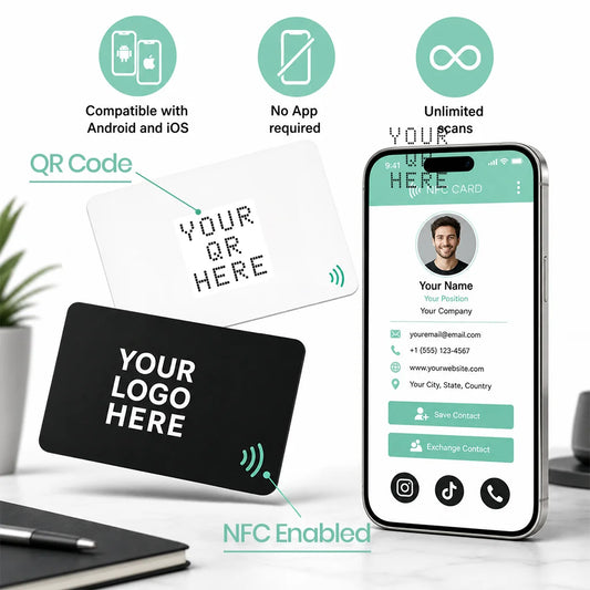 NFC Digital Business Card BoostWiFi