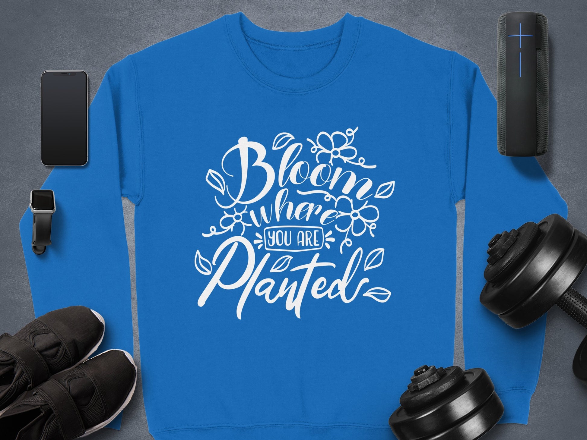 Bloom Where You Are Planted Graphic Sweatshirt