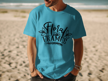 Floral Frames Stylish Graphic Tee