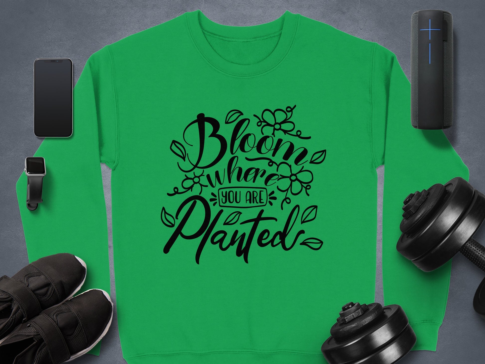 Bloom Where You Are Planted Inspirational Shirt