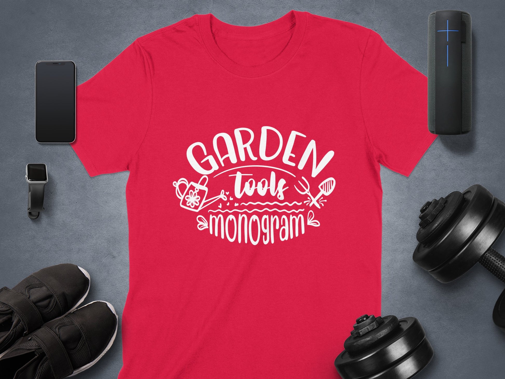 Garden Tools Monogram T-Shirt Product