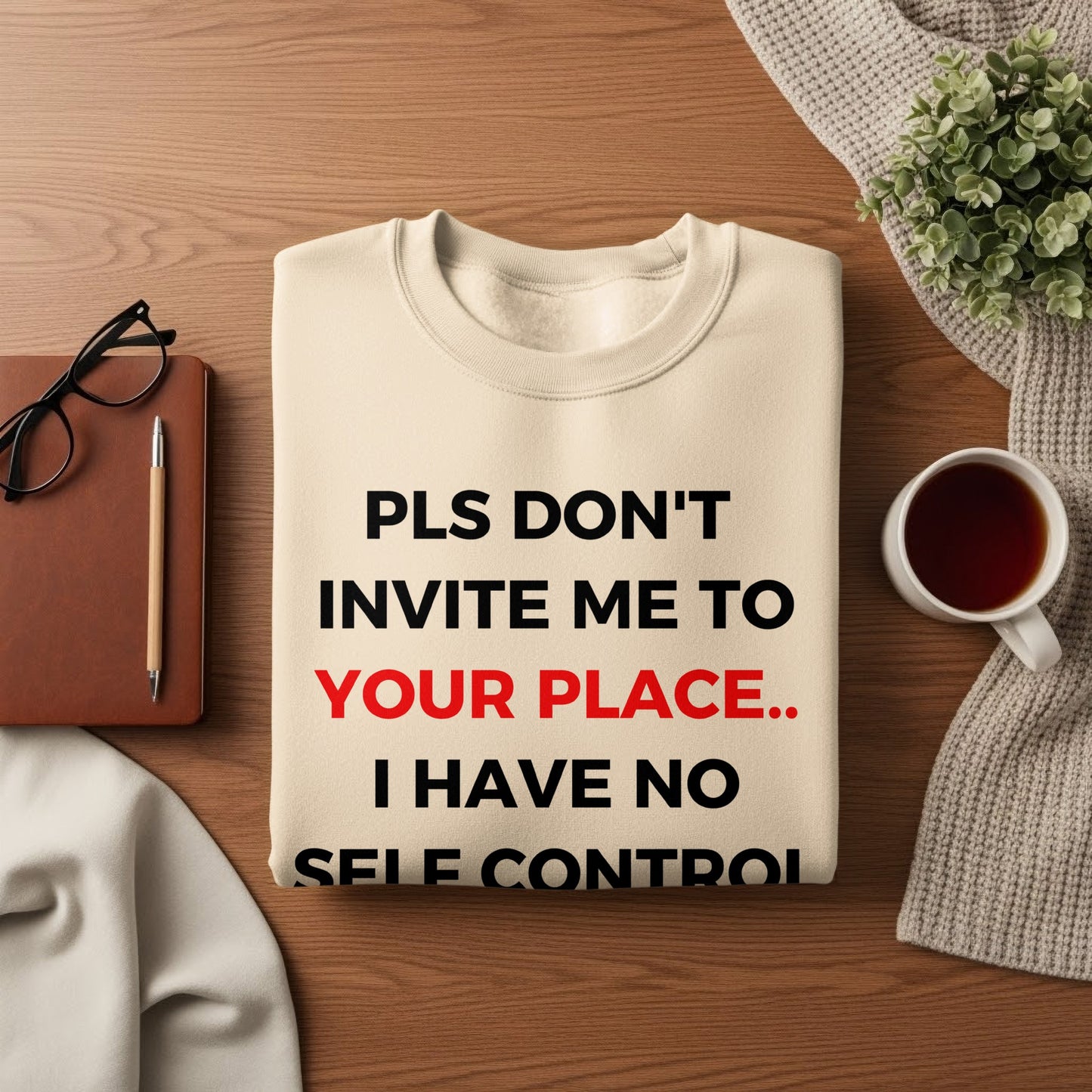 Funny Outfit with Relatable Quote Design