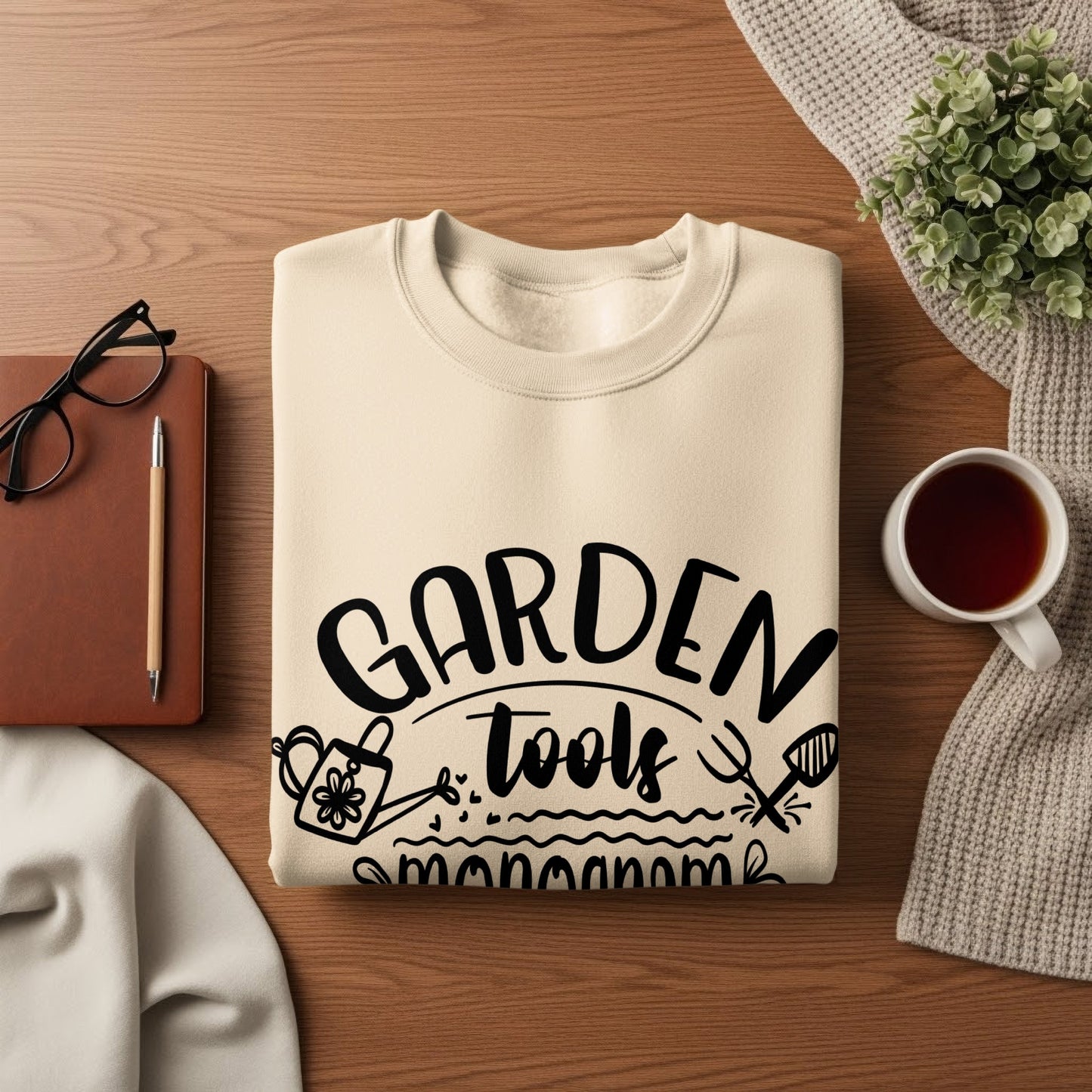 Stylish Garden Tools Graphic Sweatshirt Product