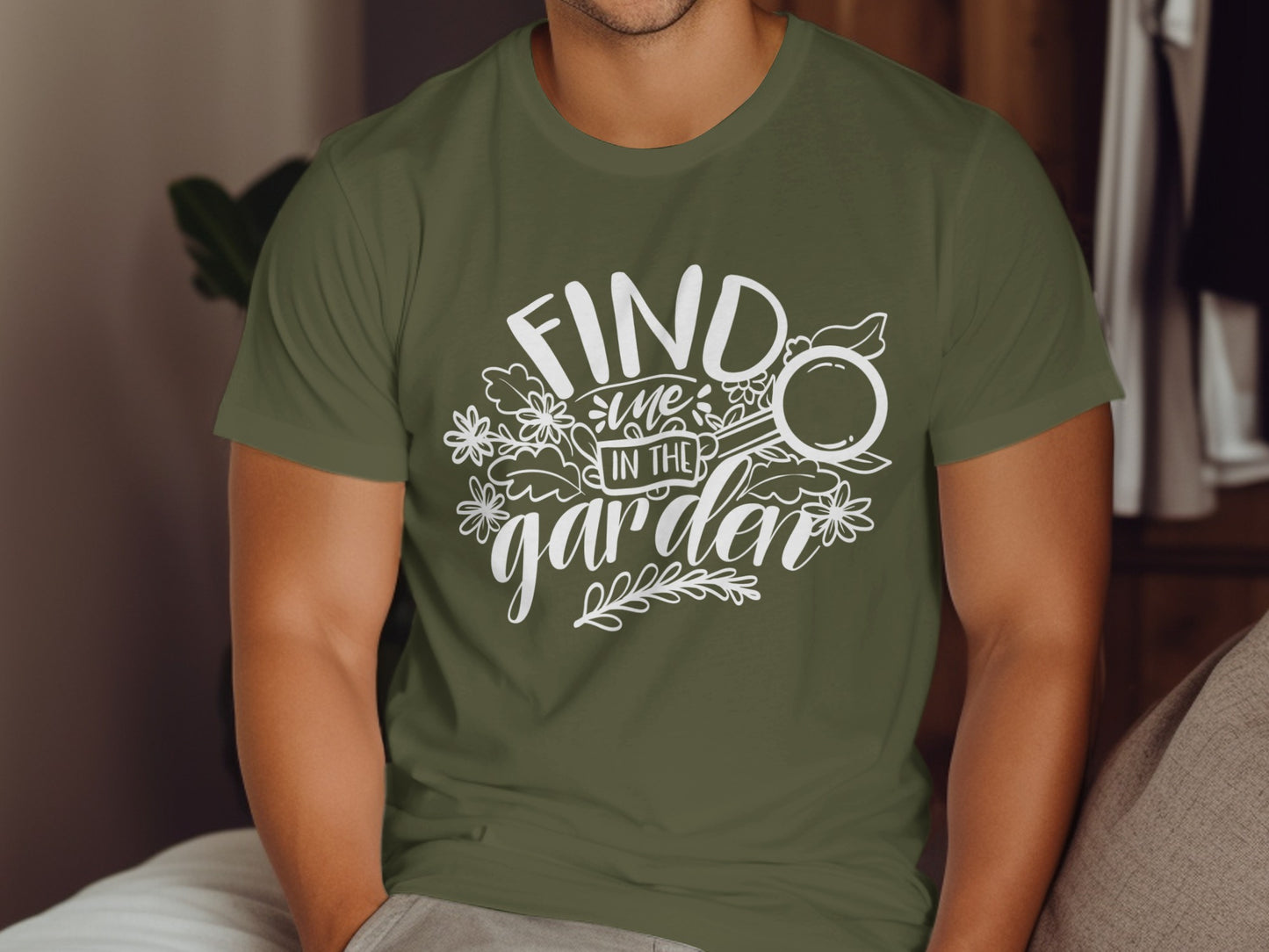 Find Me In The Garden Graphic T-Shirt